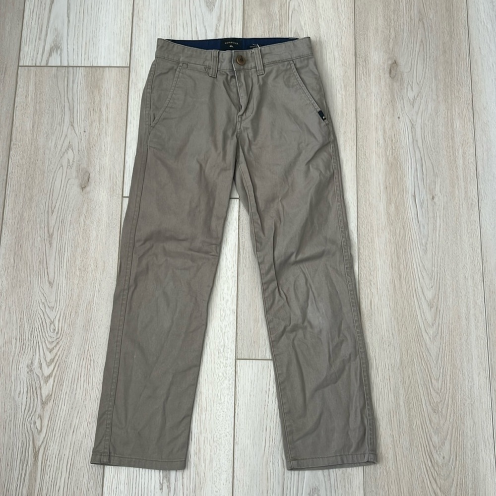 Quiksilver boys khaki pants | size 24